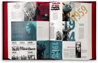 An opened copy of the book Art Direction for the Web