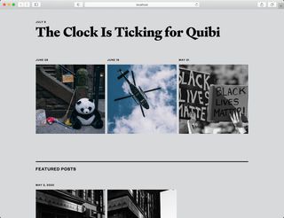 Desktop screenshot of stuntbox.com homepage